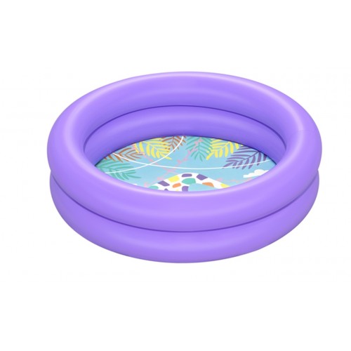 Nafukovací dětská bazénová růžová vana BESTWAY 61X15CM + opravná lišta