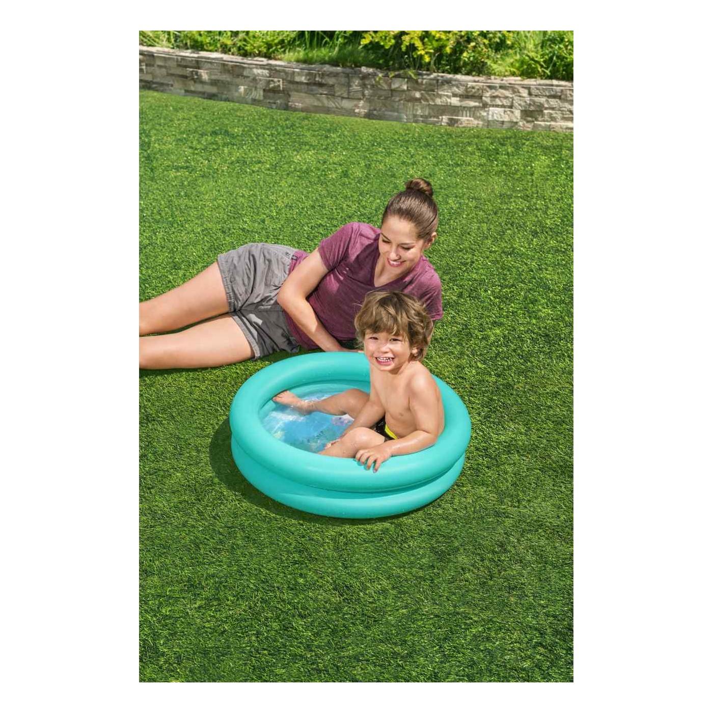 Bazénová MODRÁ sprchová vanička BESTWAY 61 x 15 cm