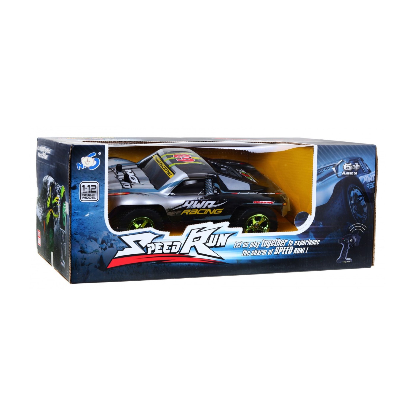 Autíčko R C 8807G Stříbrné