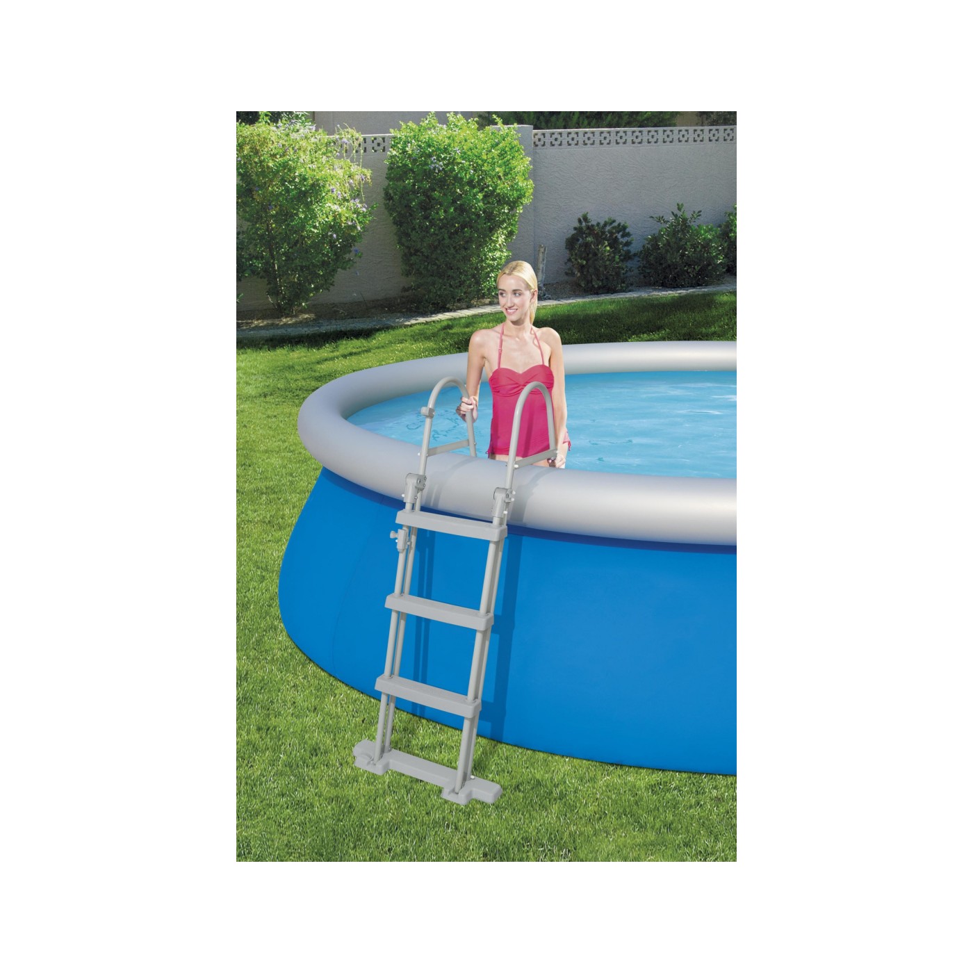 BESTWAY 107cm zahradní bazénový žebřík