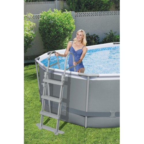 BESTWAY 107cm zahradní bazénový žebřík