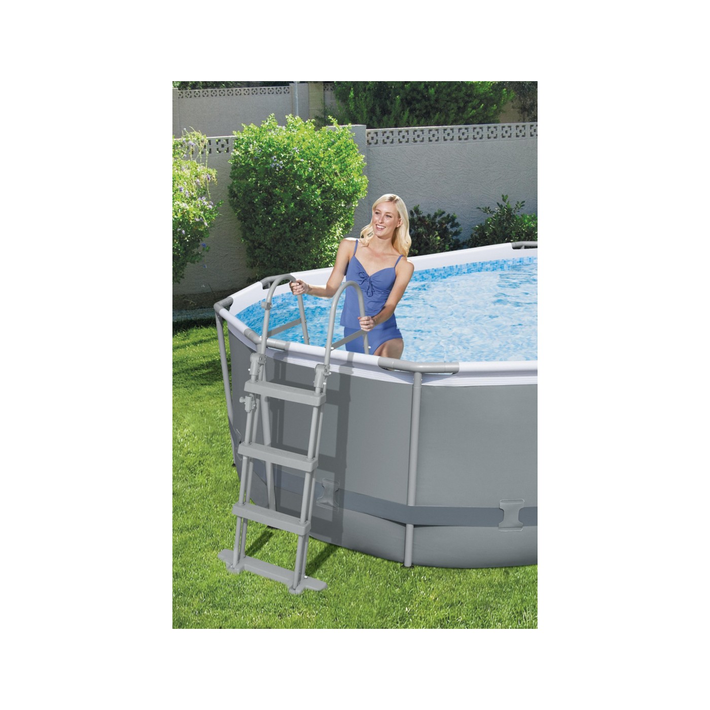BESTWAY 107cm zahradní bazénový žebřík