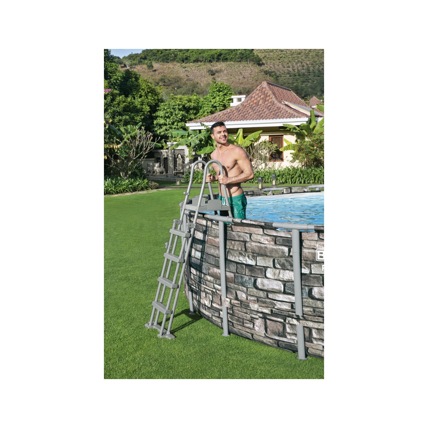 Bazénový žebřík BESTWAY 52 132 cm