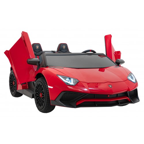 Pojazd Lamborghini Aventador SV STRONG Czerwony
