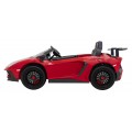 Pojazd Lamborghini Aventador SV STRONG Czerwony