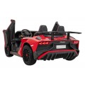 Pojazd Lamborghini Aventador SV STRONG Czerwony