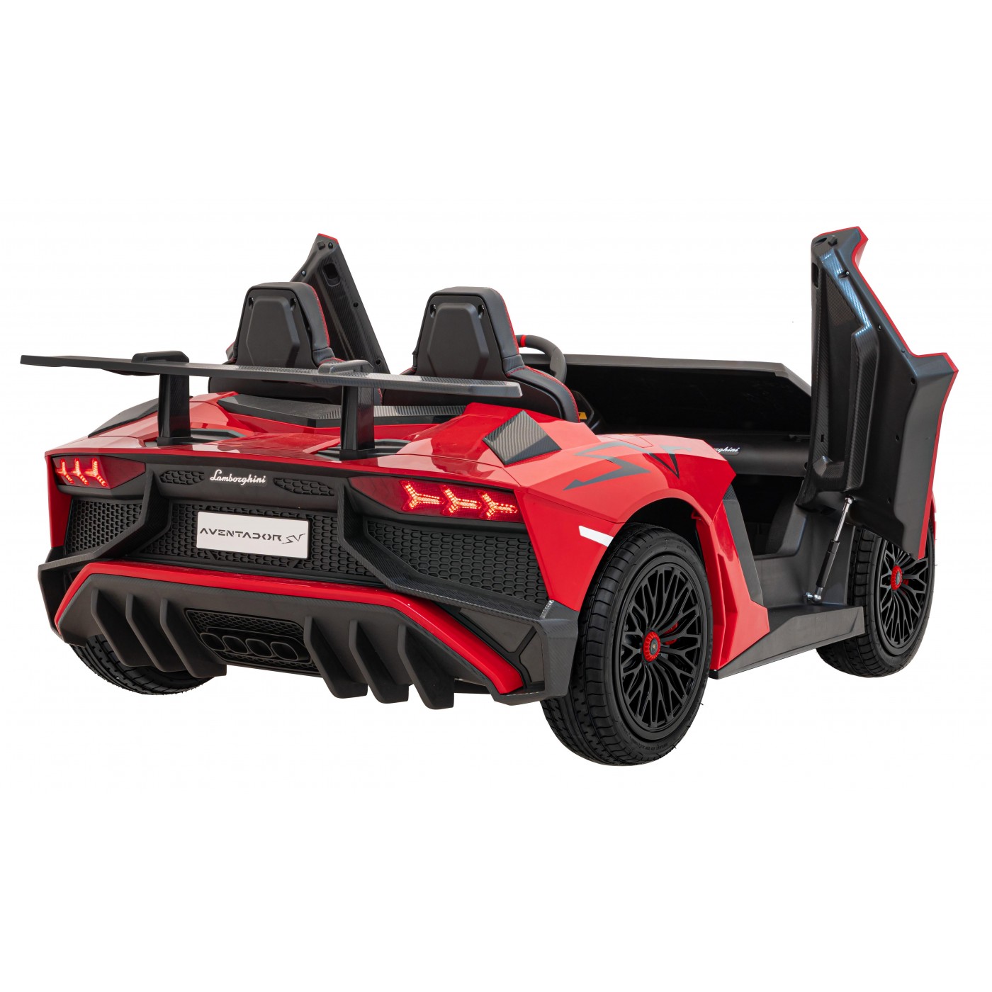 Pojazd Lamborghini Aventador SV STRONG Czerwony