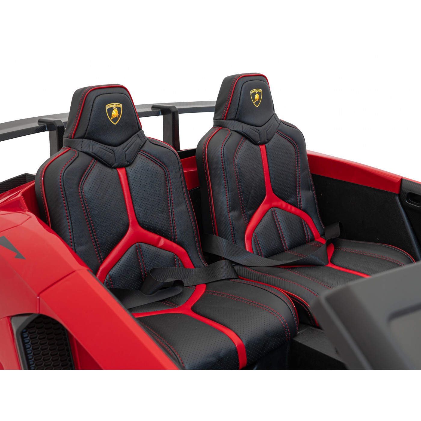 Pojazd Lamborghini Aventador SV STRONG Czerwony