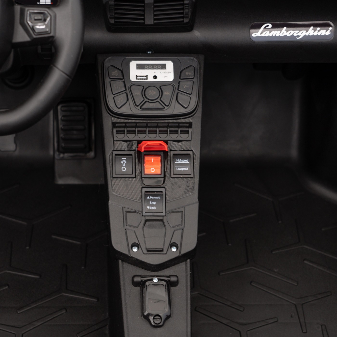 Pojazd Lamborghini Aventador SV STRONG Czerwony