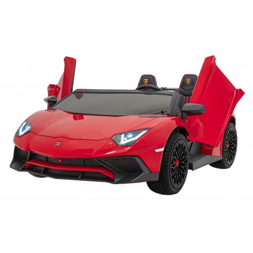 Pojazd Lamborghini Aventador SV STRONG Czerwony