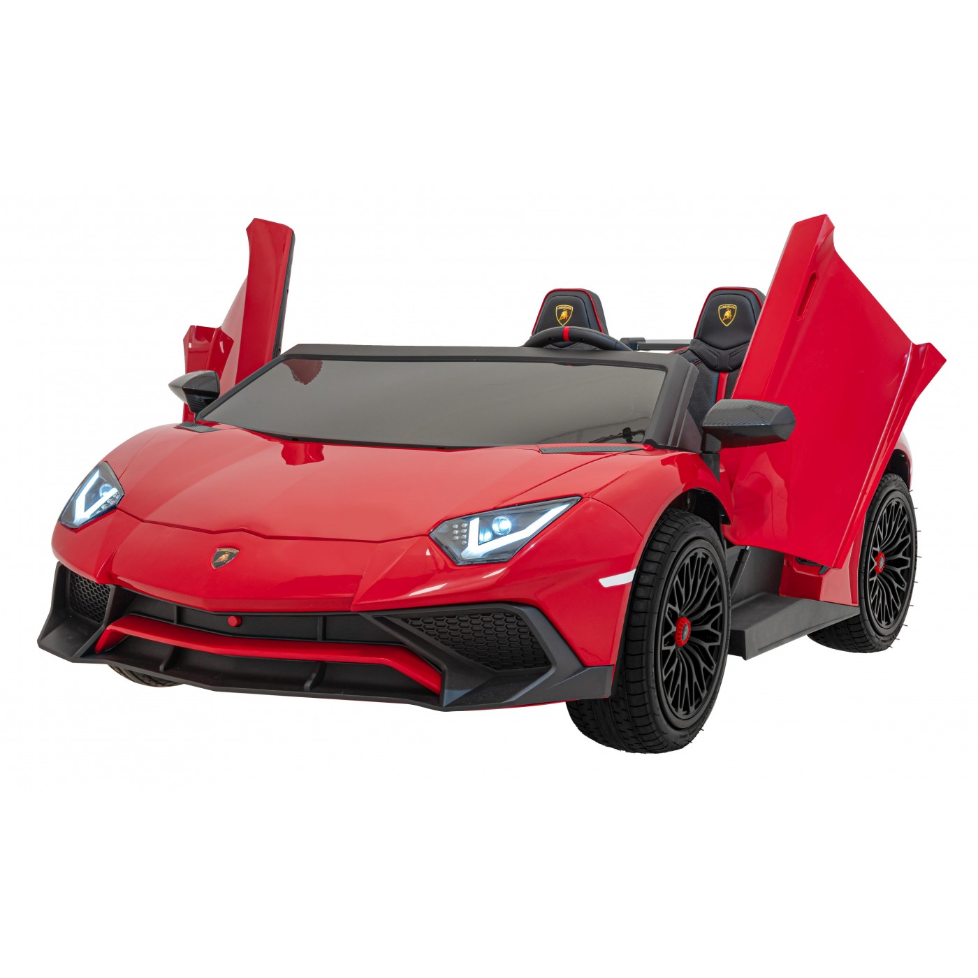 Pojazd Lamborghini Aventador SV STRONG Czerwony