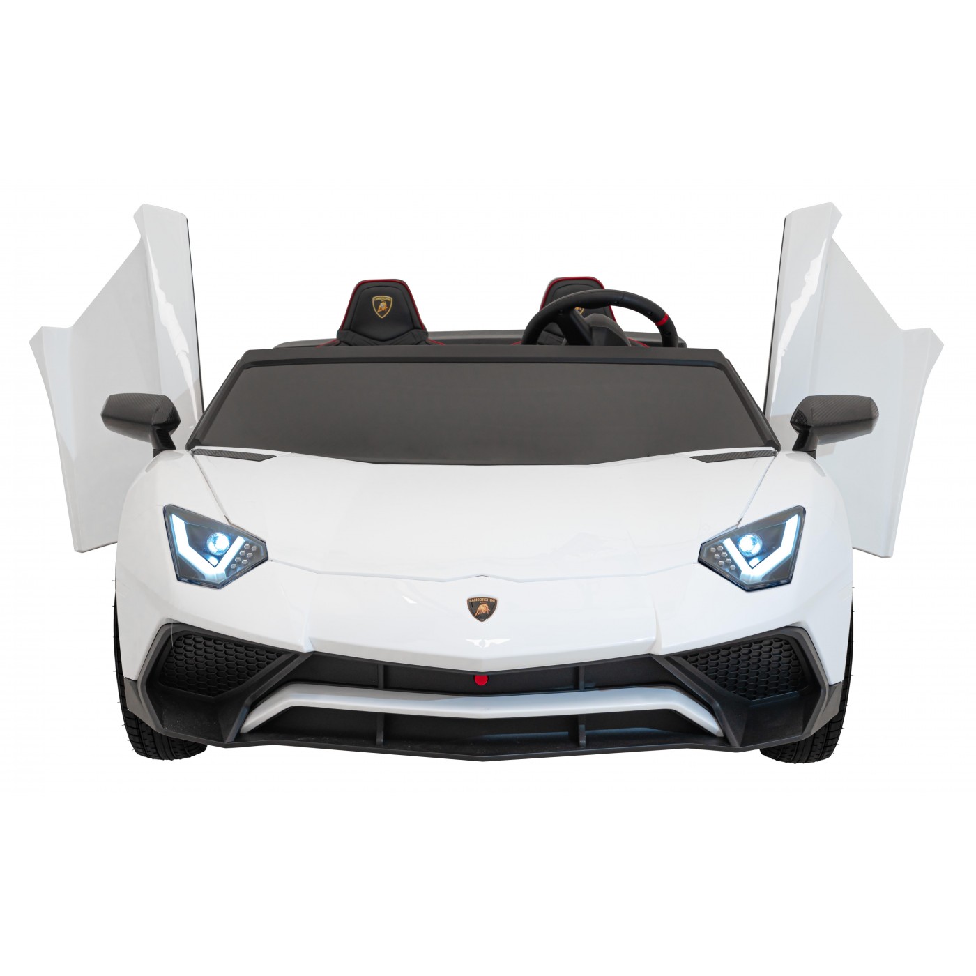 Pojazd Lamborghini Aventador SV STRONG Bialy