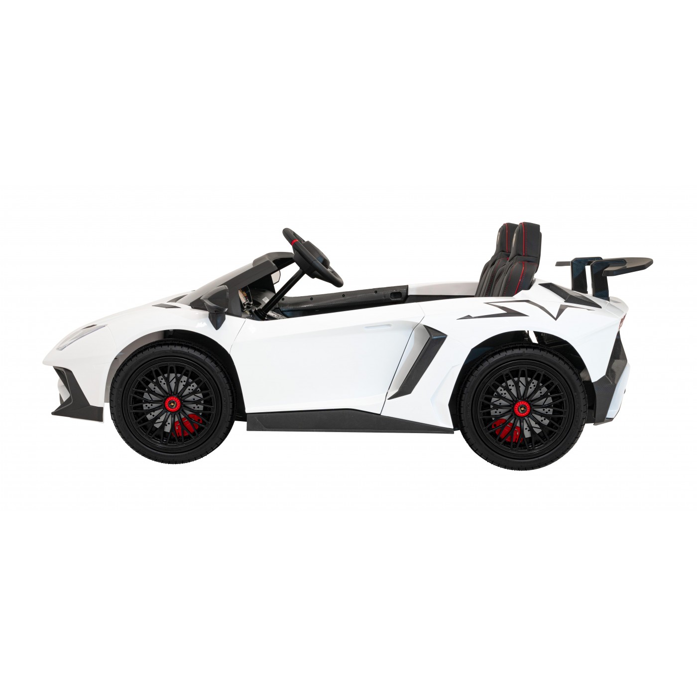 Pojazd Lamborghini Aventador SV STRONG Bialy