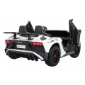 Pojazd Lamborghini Aventador SV STRONG Bialy
