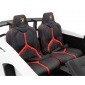 Pojazd Lamborghini Aventador SV STRONG Bialy
