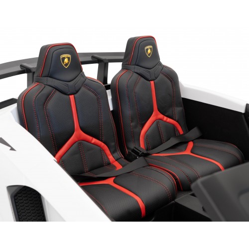 Pojazd Lamborghini Aventador SV STRONG Bialy