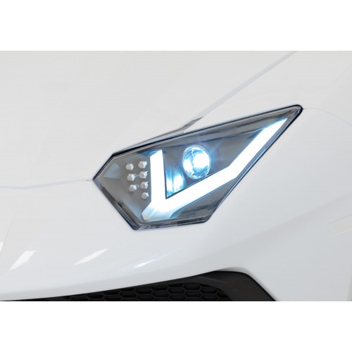 Pojazd Lamborghini Aventador SV STRONG Bialy