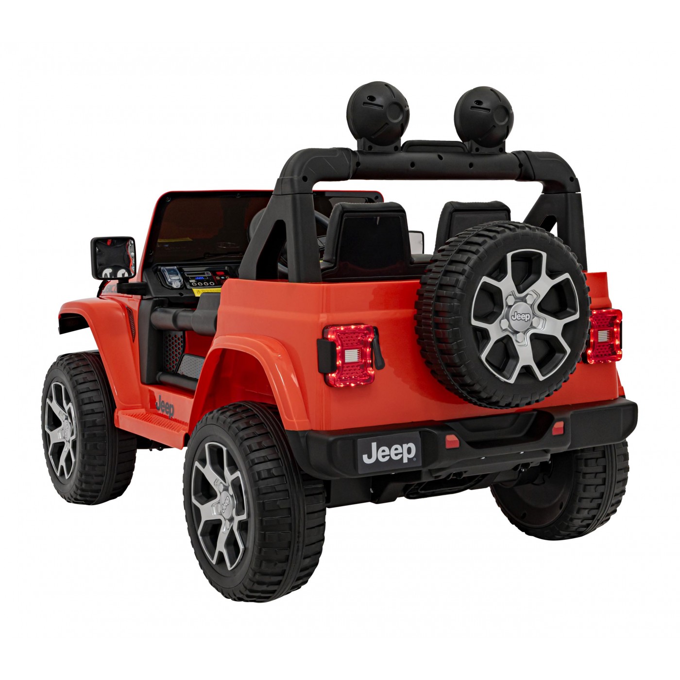 Pojazd Jeep Wrangler Rubicon Pomaranczowy