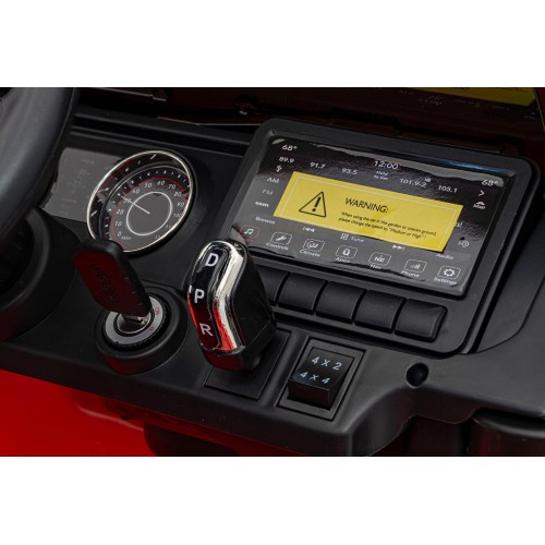 Pojazd Jeep Wrangler Rubicon Pomaranczowy
