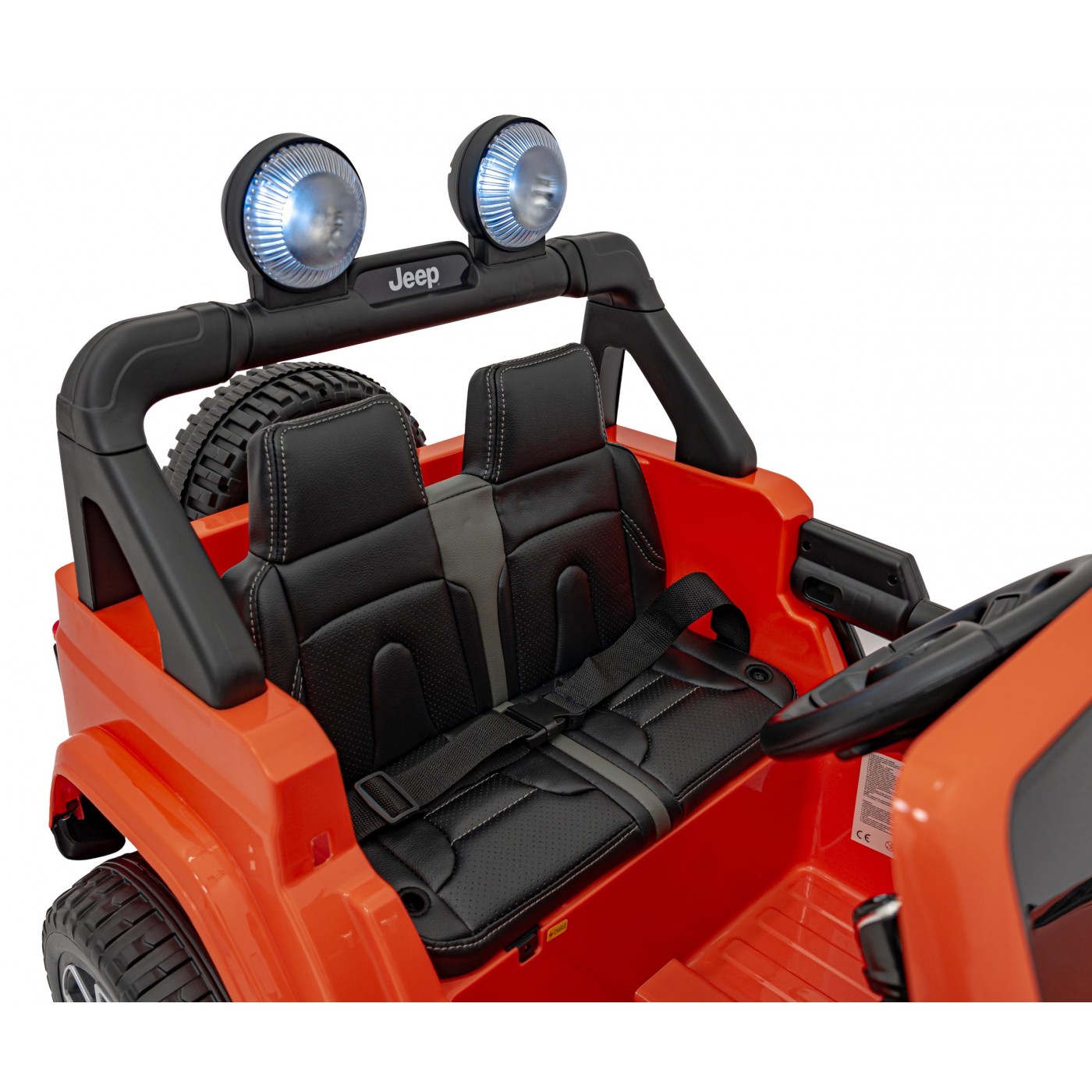Pojazd Jeep Wrangler Rubicon Pomaranczowy