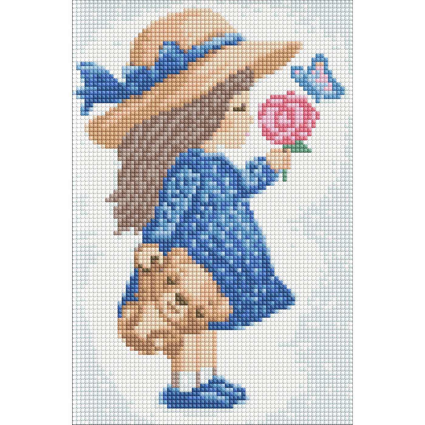Sada diamantovej mozaiky 20x30cm