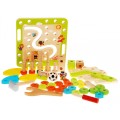 Dřevěné puzzle - dílna