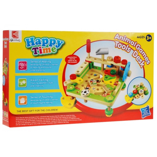 Dřevěné puzzle - dílna