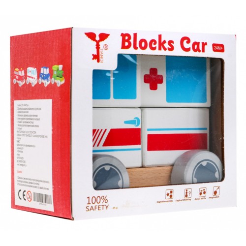 Dřevěná automobilová sanitka