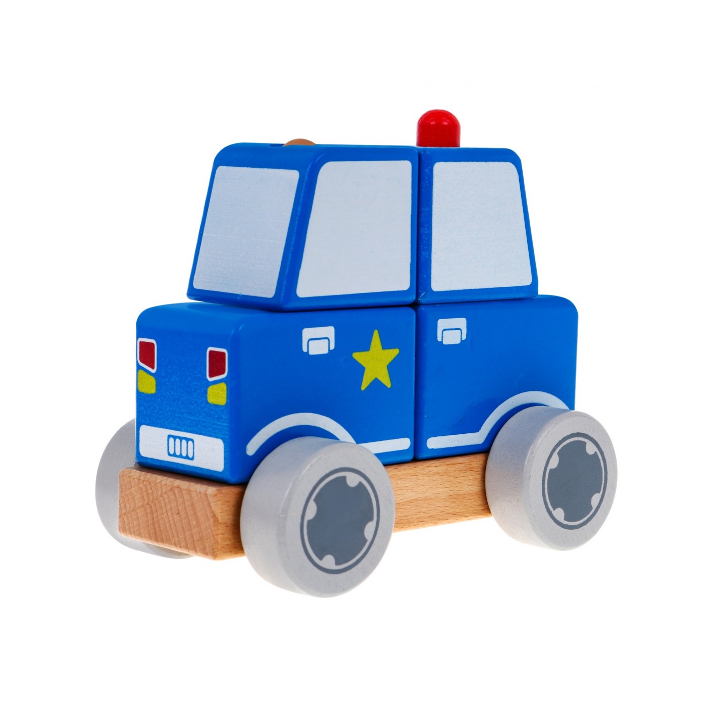 Dřevěná Autíčko Police
