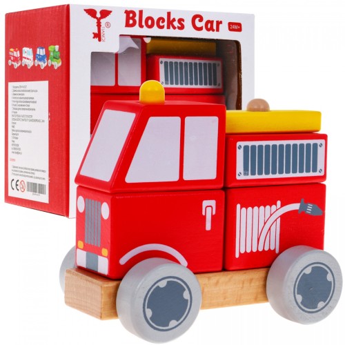 Dřevěné auto Hlídka