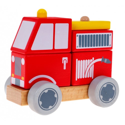 Dřevěné auto Hlídka