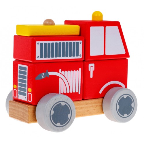 Dřevěné auto Hlídka
