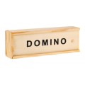 Dřevěné domino pro dospělé a děti 3+ stolní pozorovací hra