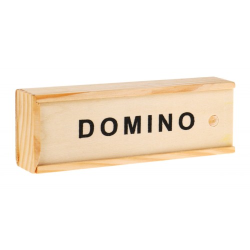 Dřevěné domino pro dospělé a děti 3+ stolní pozorovací hra