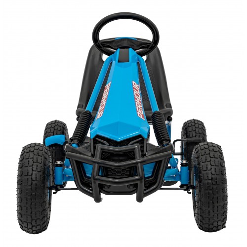copy of Dětský pedál Air Go-kart na pedály pro děti 3+ zelená + nahuštěné pneumatiky + nastavitelné sedadlo