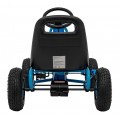 copy of Dětský pedál Air Go-kart na pedály pro děti 3+ zelená + nahuštěné pneumatiky + nastavitelné sedadlo