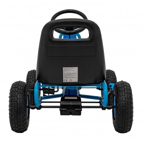 copy of Dětský pedál Air Go-kart na pedály pro děti 3+ zelená + nahuštěné pneumatiky + nastavitelné sedadlo