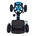 copy of Dětský pedál Air Go-kart na pedály pro děti 3+ zelená + nahuštěné pneumatiky + nastavitelné sedadlo
