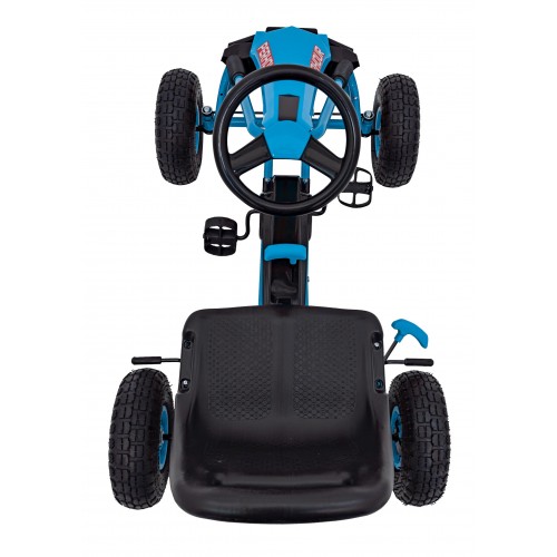 copy of Dětský pedál Air Go-kart na pedály pro děti 3+ zelená + nahuštěné pneumatiky + nastavitelné sedadlo