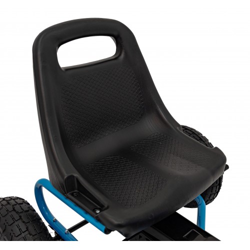 copy of Dětský pedál Air Go-kart na pedály pro děti 3+ zelená + nahuštěné pneumatiky + nastavitelné sedadlo