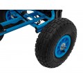copy of Dětský pedál Air Go-kart na pedály pro děti 3+ zelená + nahuštěné pneumatiky + nastavitelné sedadlo