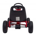 copy of Dětský pedál Air Go-kart na pedály pro děti 3+ zelená + nahuštěné pneumatiky + nastavitelné sedadlo