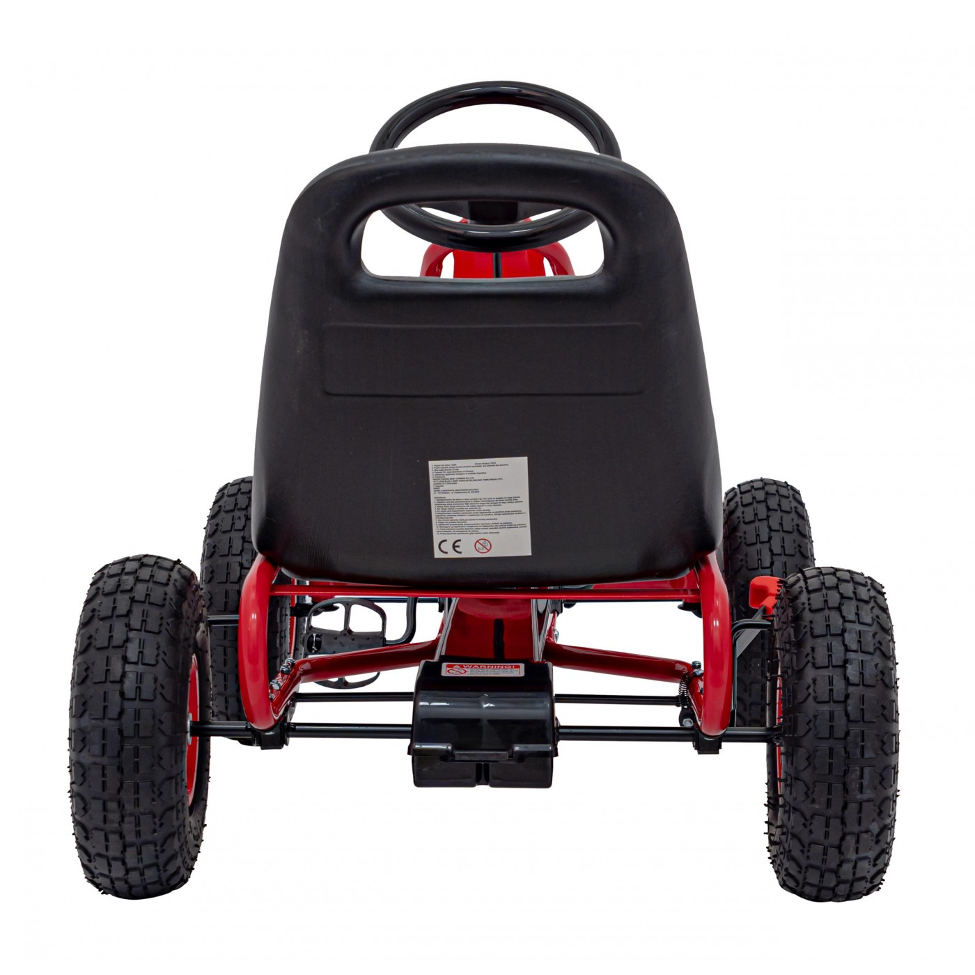 copy of Dětský pedál Air Go-kart na pedály pro děti 3+ zelená + nahuštěné pneumatiky + nastavitelné sedadlo