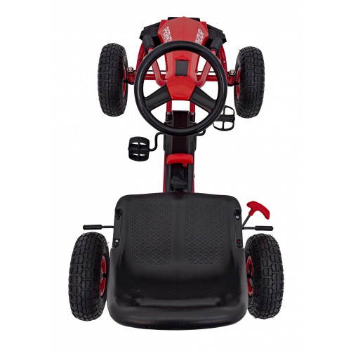 copy of Dětský pedál Air Go-kart na pedály pro děti 3+ zelená + nahuštěné pneumatiky + nastavitelné sedadlo