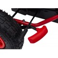 copy of Dětský pedál Air Go-kart na pedály pro děti 3+ zelená + nahuštěné pneumatiky + nastavitelné sedadlo