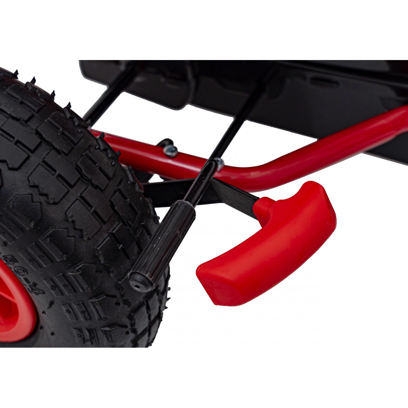 copy of Dětský pedál Air Go-kart na pedály pro děti 3+ zelená + nahuštěné pneumatiky + nastavitelné sedadlo