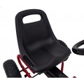 copy of Dětský pedál Air Go-kart na pedály pro děti 3+ zelená + nahuštěné pneumatiky + nastavitelné sedadlo