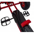 copy of Dětský pedál Air Go-kart na pedály pro děti 3+ zelená + nahuštěné pneumatiky + nastavitelné sedadlo
