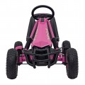 copy of Dětský pedál Air Go-kart na pedály pro děti 3+ zelená + nahuštěné pneumatiky + nastavitelné sedadlo