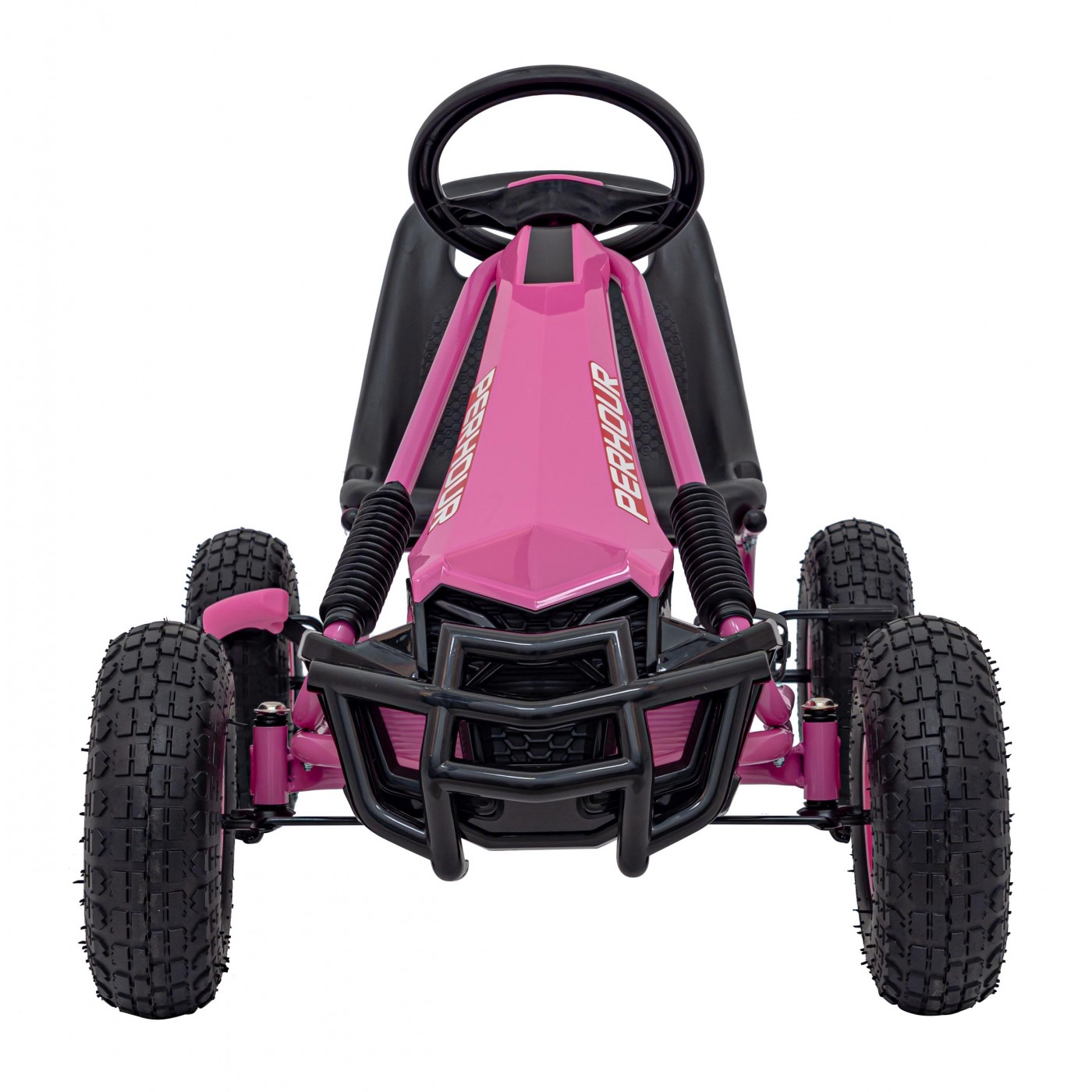 copy of Dětský pedál Air Go-kart na pedály pro děti 3+ zelená + nahuštěné pneumatiky + nastavitelné sedadlo